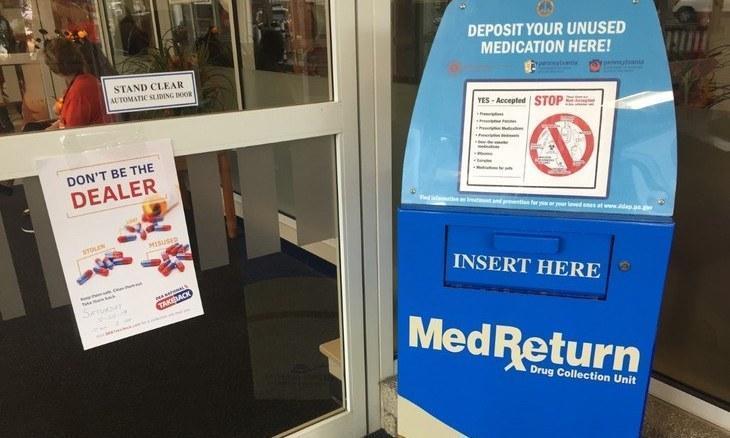 Image of Med-Return Box for Drug Take-Back Program