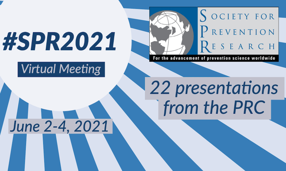 SPR Annual meeting June 2-4 with 21 presentations from the PRC