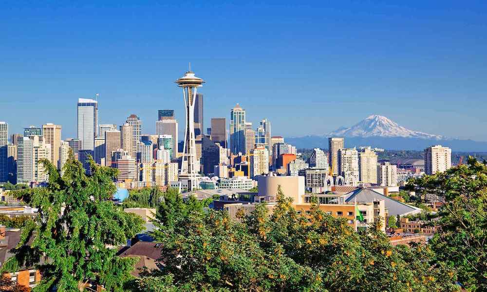 skyline of Seattle, Washington