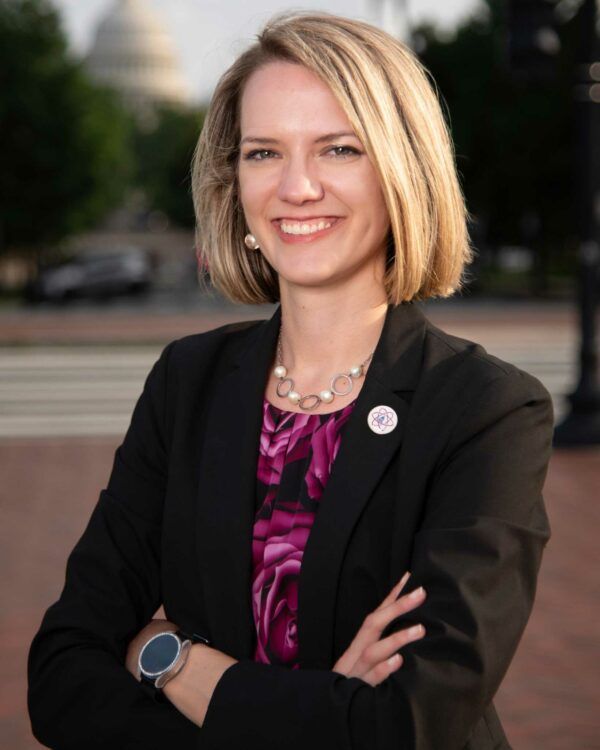 Taylor Scott standing in front of the Capitol building in Washington, D.C.