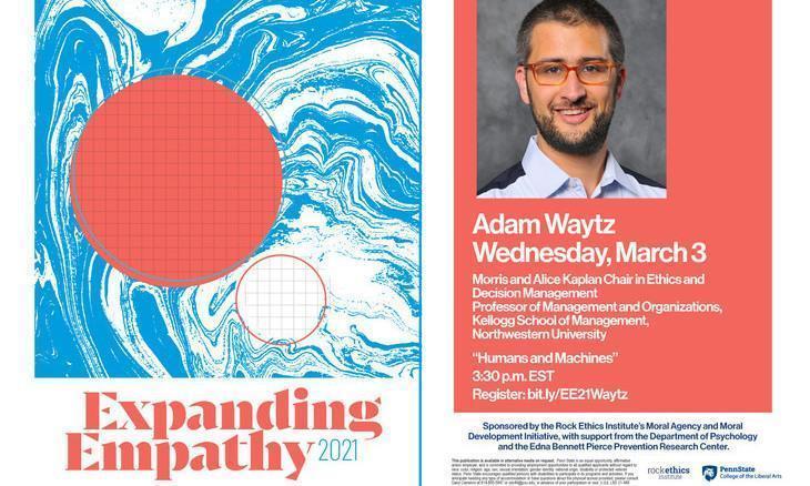 poster image of Adam Waytz and Expanding Empathy talk details