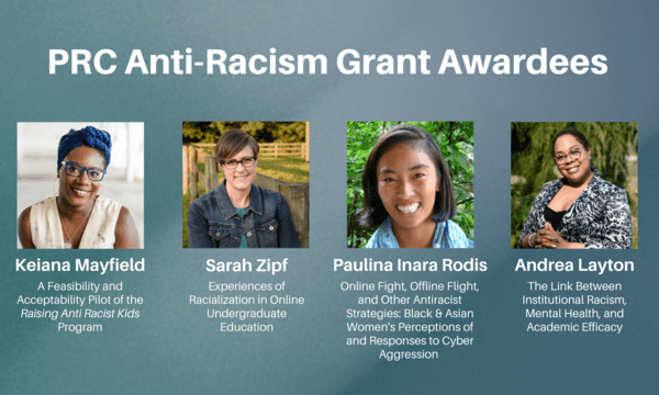 Racism Research grant recipients