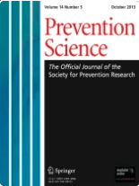 over of the journal Prevention Science